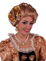 Marie antoinette pruik blond