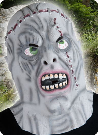 Mask gray zombie Tudor