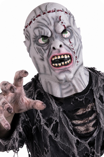 Mask gray zombie Tudor