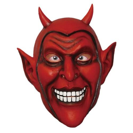Mask red devil