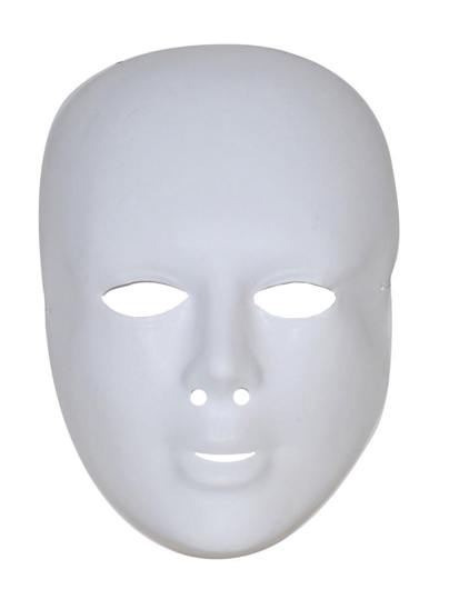 Masque blanc pour la teinture