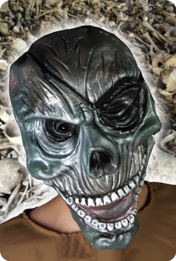 Masque crâne pirate