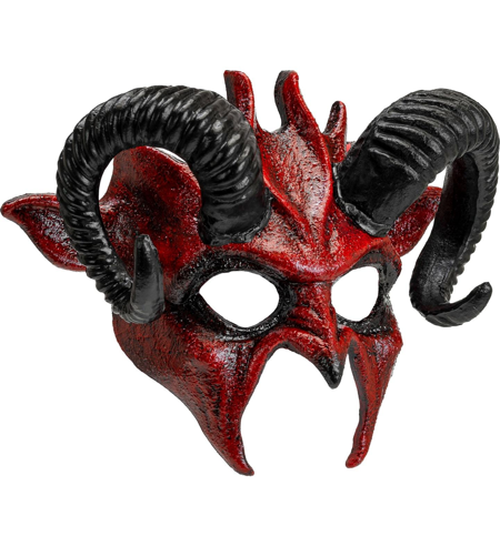 Masque de diable d'Halloween de la Commedia dell'arte