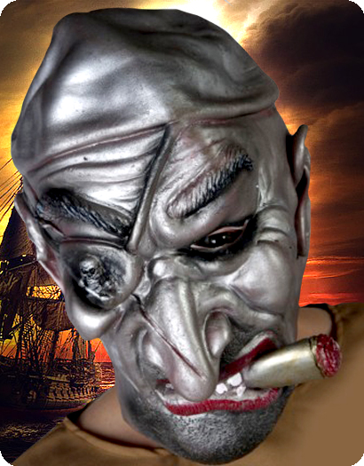Masque d'horreur de pirate