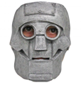 Masque en latex de robot