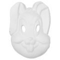 Masque Lapin Papier Mâché