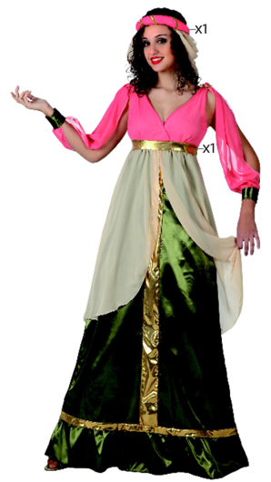 Medieval queen costume