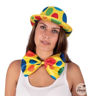 mega clown strik met bollen