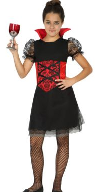 Meisjes Vampier Outfit Halloween