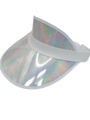Metallic Silver Sun Visor