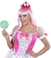Mini cupcake hoedje op diadeem
