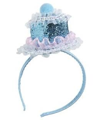 Mini cupcake hoedje op diadeem