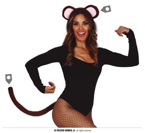 monkey ears and tail
