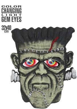 Monster Met Kleur Veranderende Licht Gem Ogen