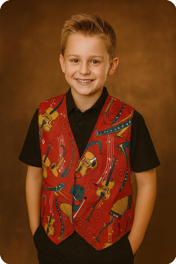 Mouwloos vestje voor kinderen