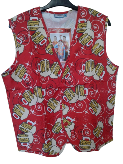 Mouwloze vestjes met print