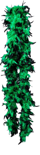 Multicolor boa groen/zwart 60 gr
