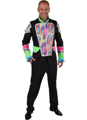 multicolor show jacket men