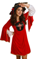Musketier dames kostuum