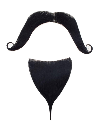 musketier set snor en baard