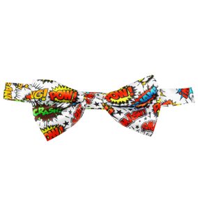 nœud papillon pop art