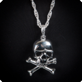 Necklace skull