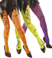 Neon Panty Met Vleermuizen