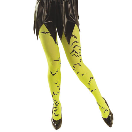 Neon Panty Met Vleermuizen