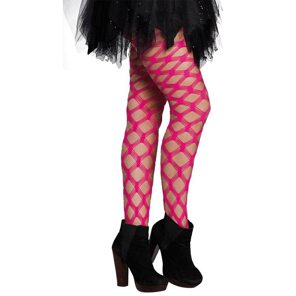 neon roze netkousen
