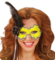 Neon yellow eye mask Brazil
