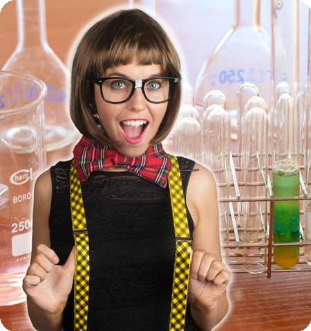 Nerd set bril, bretellen en strik