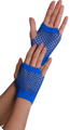 Nethandschoenen kort Blauw