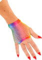 Nethandschoenen kort Rainbow