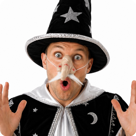 Nez Magicien  avec élastique