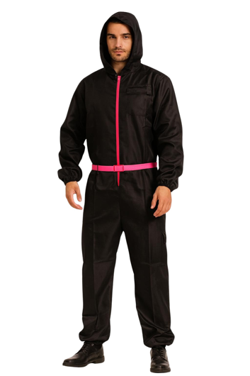 Nieuw squid game verkleed pak zwart