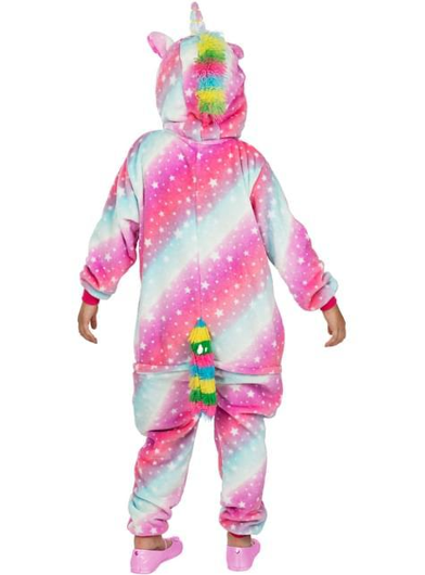 Onesie eenhoorn galaxy/star volwassen