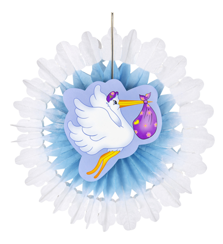 Ooievaar Decoratie voor Babyshower en Geboorte