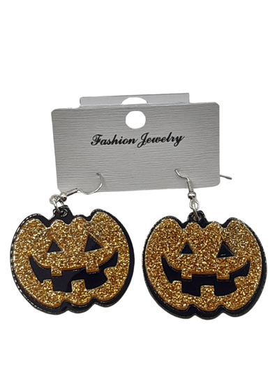 Oorbellen Halloween pumpkin