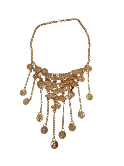 Oosterse halsketting met belletjes