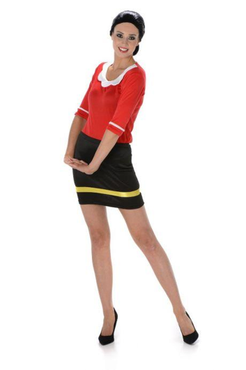 OP = OP olijfje verkleed pak popeye