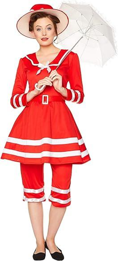 OP = OP Retro dame badkleding verkleedjurk