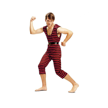 OP = OP Retro Zwempak gewichtheffer verkleed kostuum