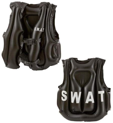 Opblaasbare kogelvrije vest S.W.A.T voor volwassenen