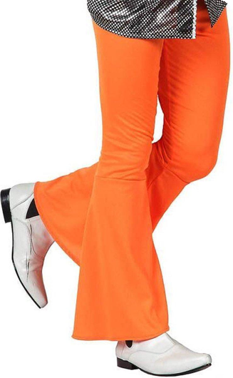 Orange disco pants