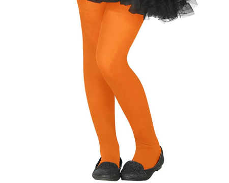 oranje panty voor kinderen