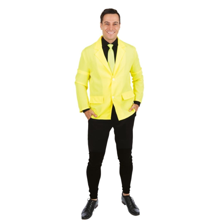 OUT OF STOCK Fluorescent green disco jacket for men