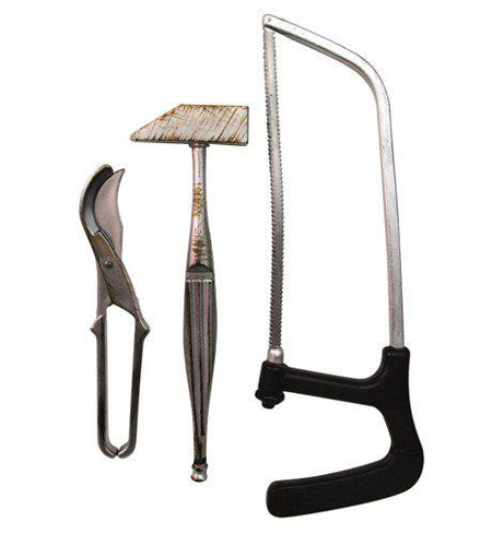 Outils de chirurgie Halloween (3 pièces)