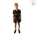 Pantalon tyroéen en cuir de luxe pour enfants