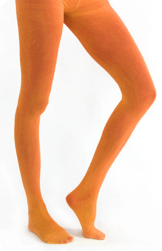 Panty extra stretch oranje