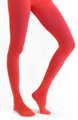 Panty extra stretch rood